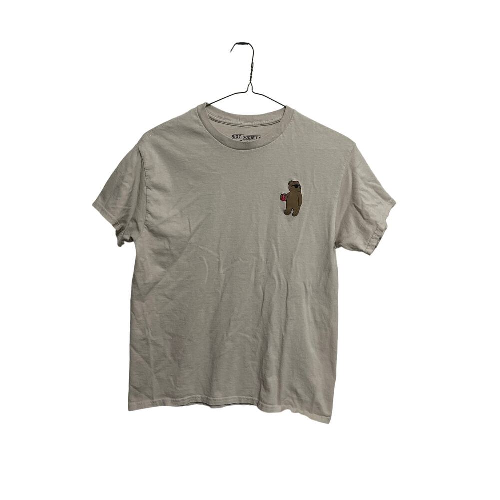 Riot Society Bear Cool Glasses T-shirt Top M